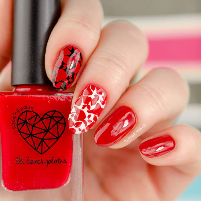 B. loves plates- Stamping Polish- BLP11 B. a Strawberry