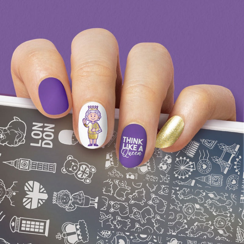 MoYou London- What the Plate 03- Queen