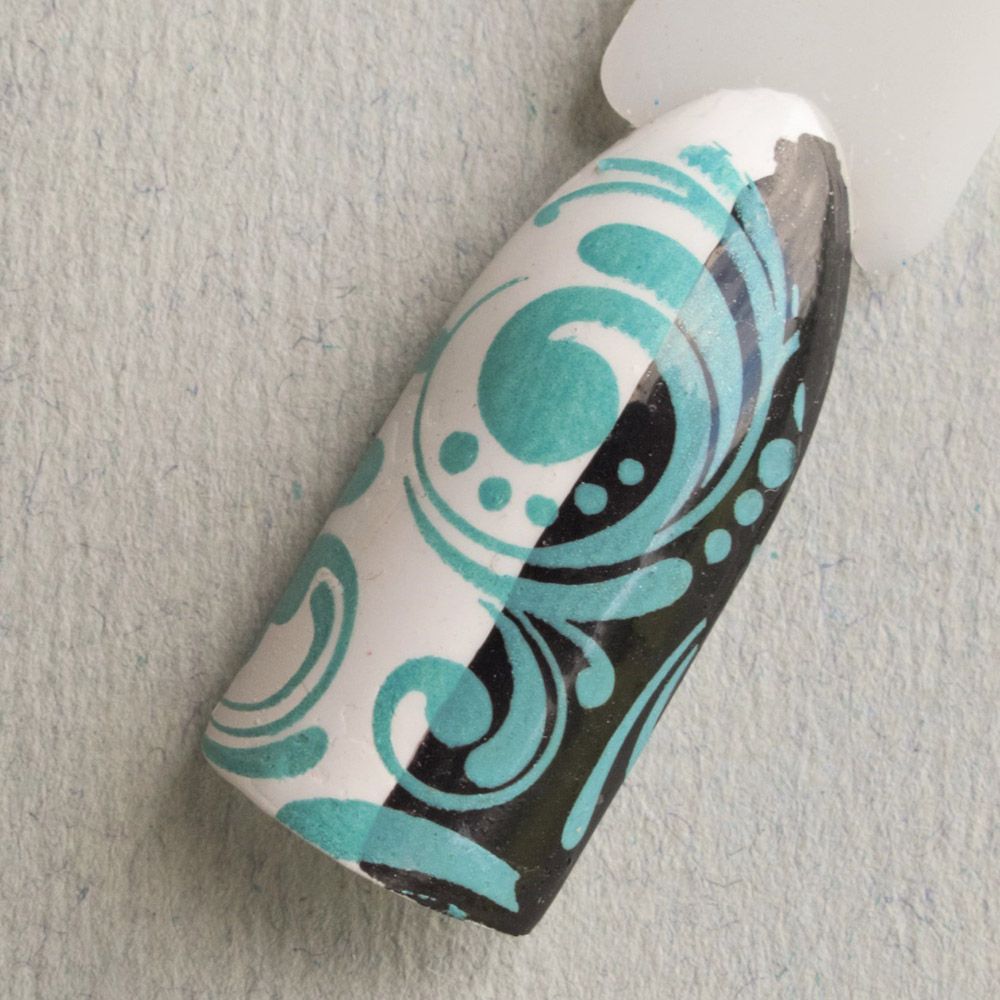 Hit the Bottle "Tipsy Grasshopper" Stamping Polish