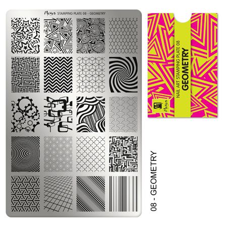 Moyra Stamping Plate 08 - Geometry