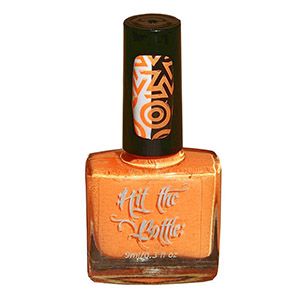 Hit the Bottle &quot;Orange You Excited?&quot; Neon Stamping Polish