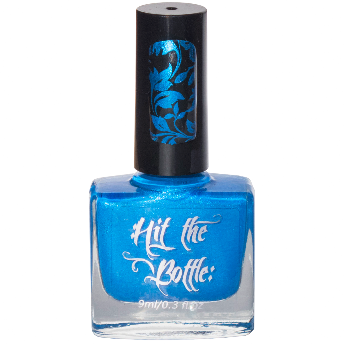 Hit the Bottle &quot;Blue-tiful&quot; Stamping Polish