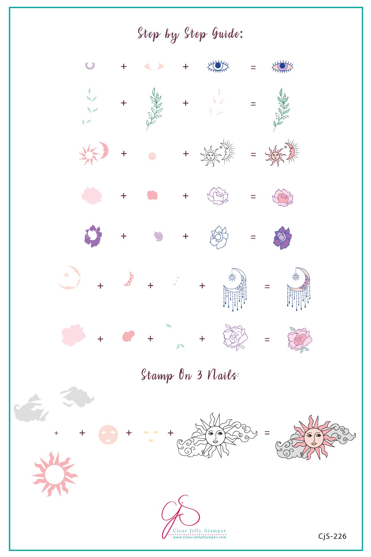 Clear Jelly Stamper- CjS-226- A-Mystic-Mazing