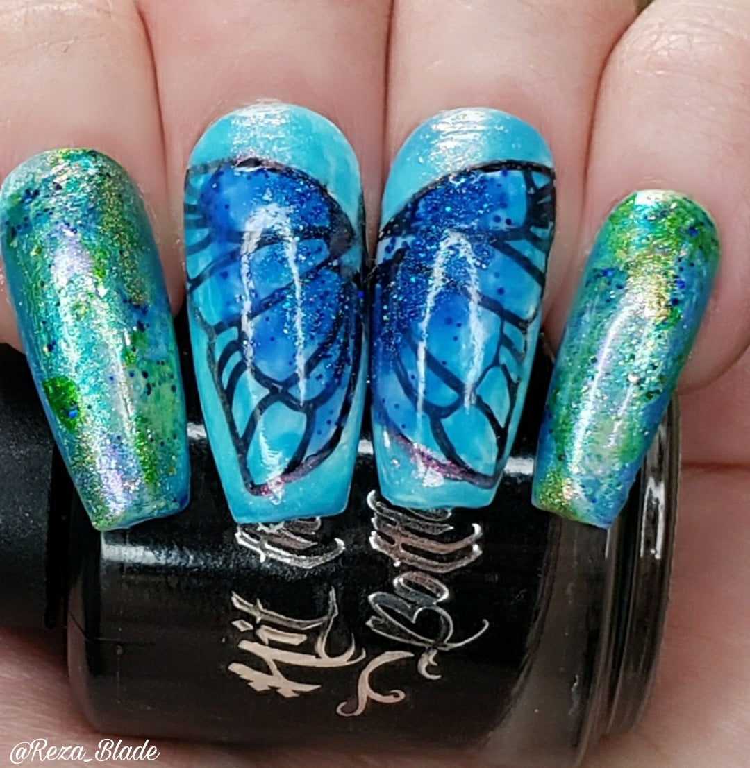 Beautometry- Stamping Plates- Butterfly 01