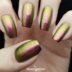 bronzewing fling multichrome nail polish gold