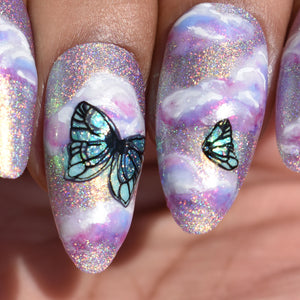 Beautometry- Stamping Plates- Butterfly 01