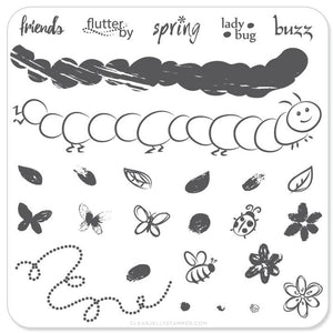 Clear Jelly Stamper- CjS-010- Baby Bugs & Bees