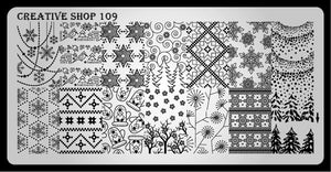 Creative Shop- Stamping Plate- 109
