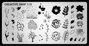 Creative Shop- Stamping Plate- 113