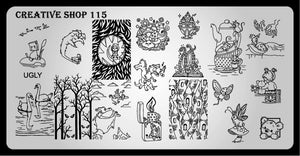 Creative Shop- Stamping Plate- 115