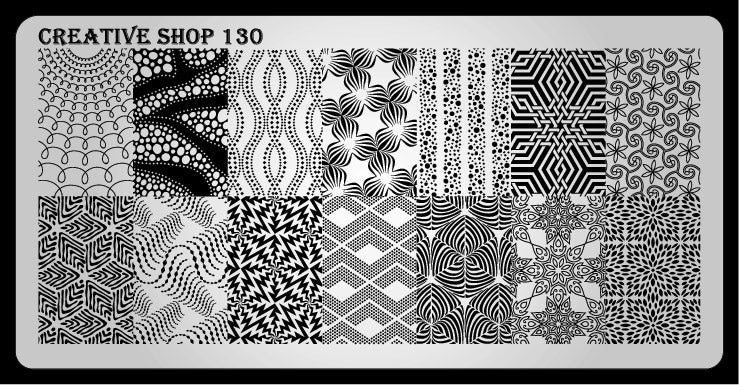 Creative Shop- Stamping Plate- 130