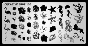 Creative Shop- Stamping Plate- 133