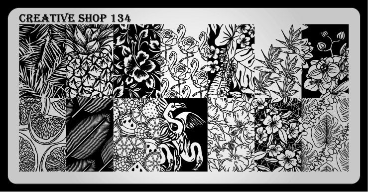 Creative Shop- Stamping Plate- 134