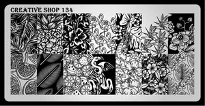 Creative Shop- Stamping Plate- 134