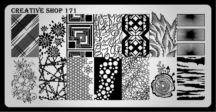 Creative Shop- Stamping Plate- 171