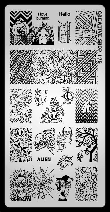 Creative Shop- Stamping Plate- 017S