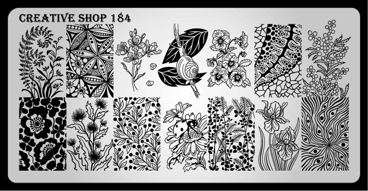 Creative Shop- Stamping Plate- 184