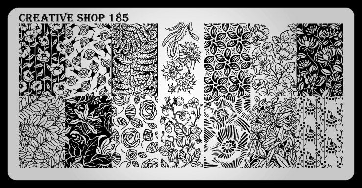 Creative Shop- Stamping Plate- 185