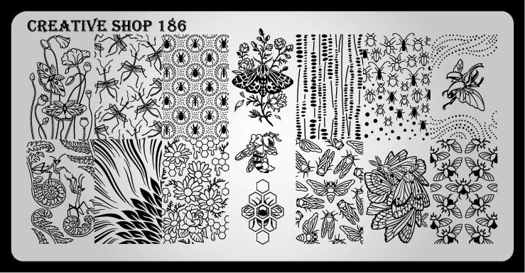 Creative Shop- Stamping Plate- 186