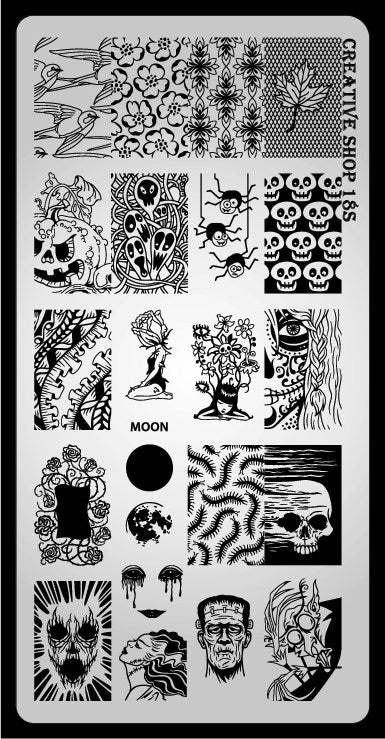 Creative Shop- Stamping Plate- 018S