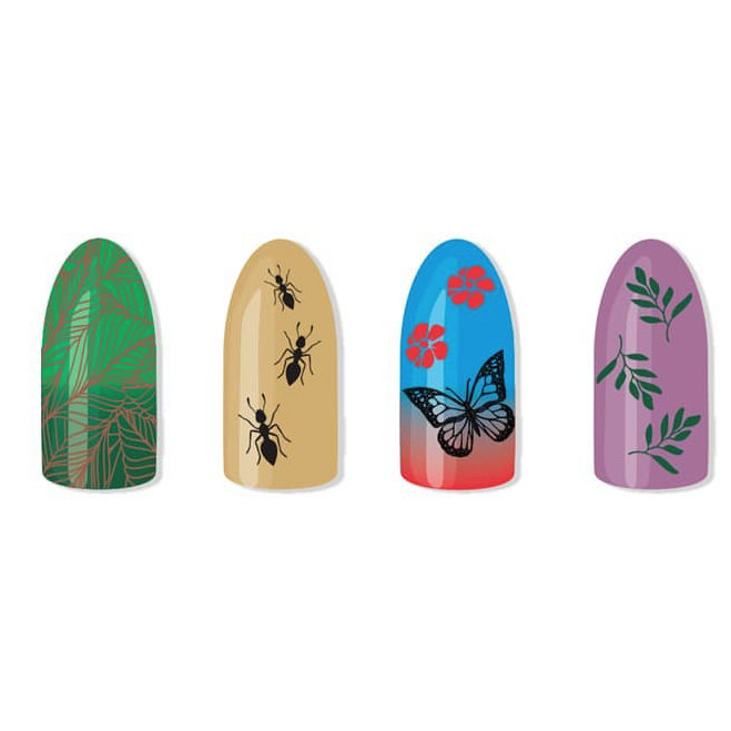 Candy Skull- Stamping Plates- R-005