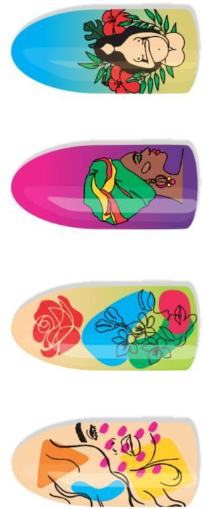 Candy Skull- Stamping Plates- R-016