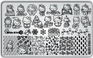 Candy Skull- Stamping Plates- R-034