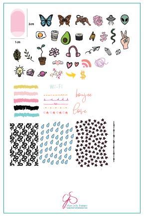 Clear Jelly Stamper- CjS-103- Koko by Design