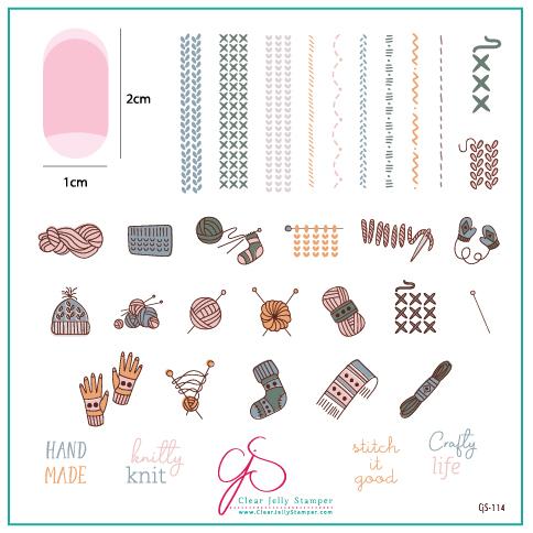 Clear Jelly Stamper- CjS-114- Crafty Life