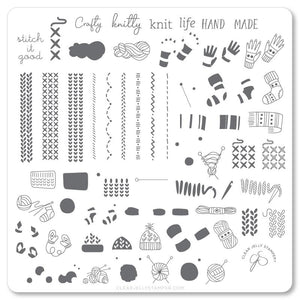 Clear Jelly Stamper- CjS-114- Crafty Life