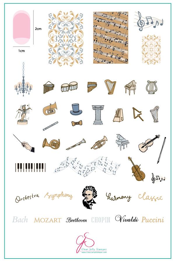 Clear Jelly Stamper- CjS-120- Keep it Classic