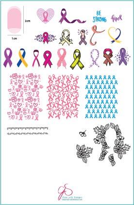 Clear Jelly Stamper- CjS-125- All For a Cause