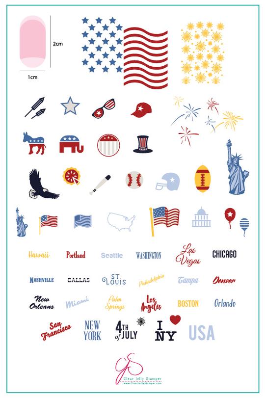 Clear Jelly Stamper- LC-10- USA