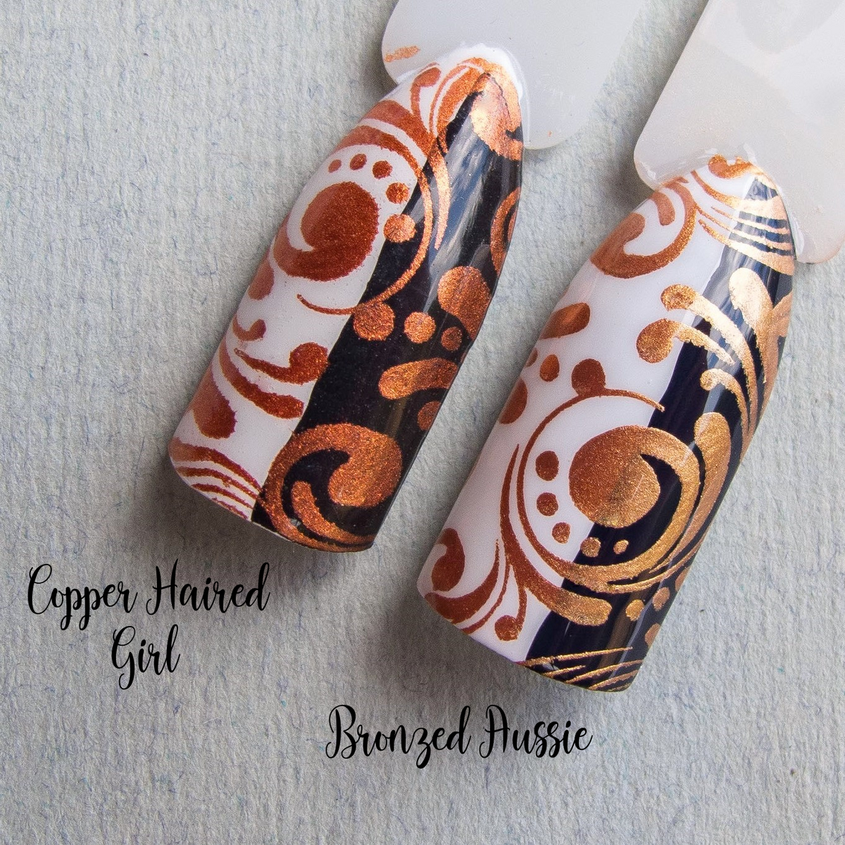 Hit the Bottle &quot;Bronzed Aussie&quot; Stamping Polish