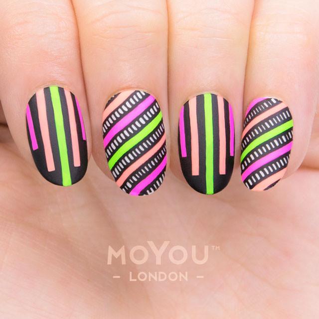 MoYou London- Neon Stamping Polish- Pink Parade