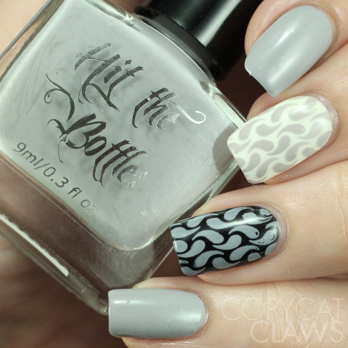 Hit the Bottle &quot;A flock of Seagulls&quot; Stamping Polish