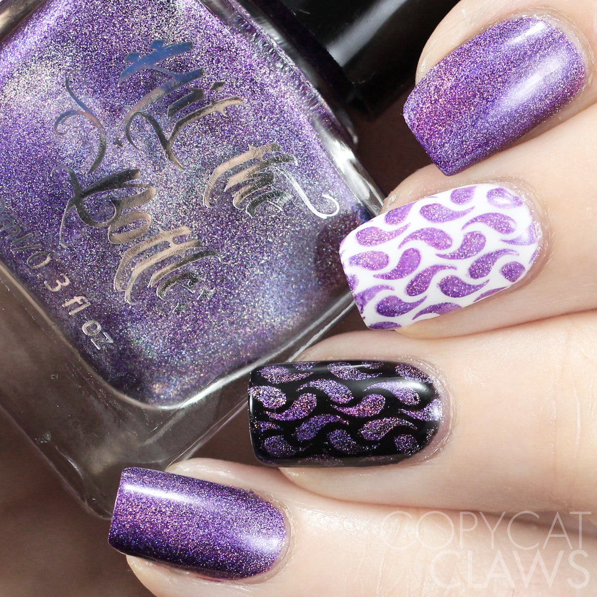 Hit the Bottle &quot;Amethyst Sizzle&quot; Stamping Polish