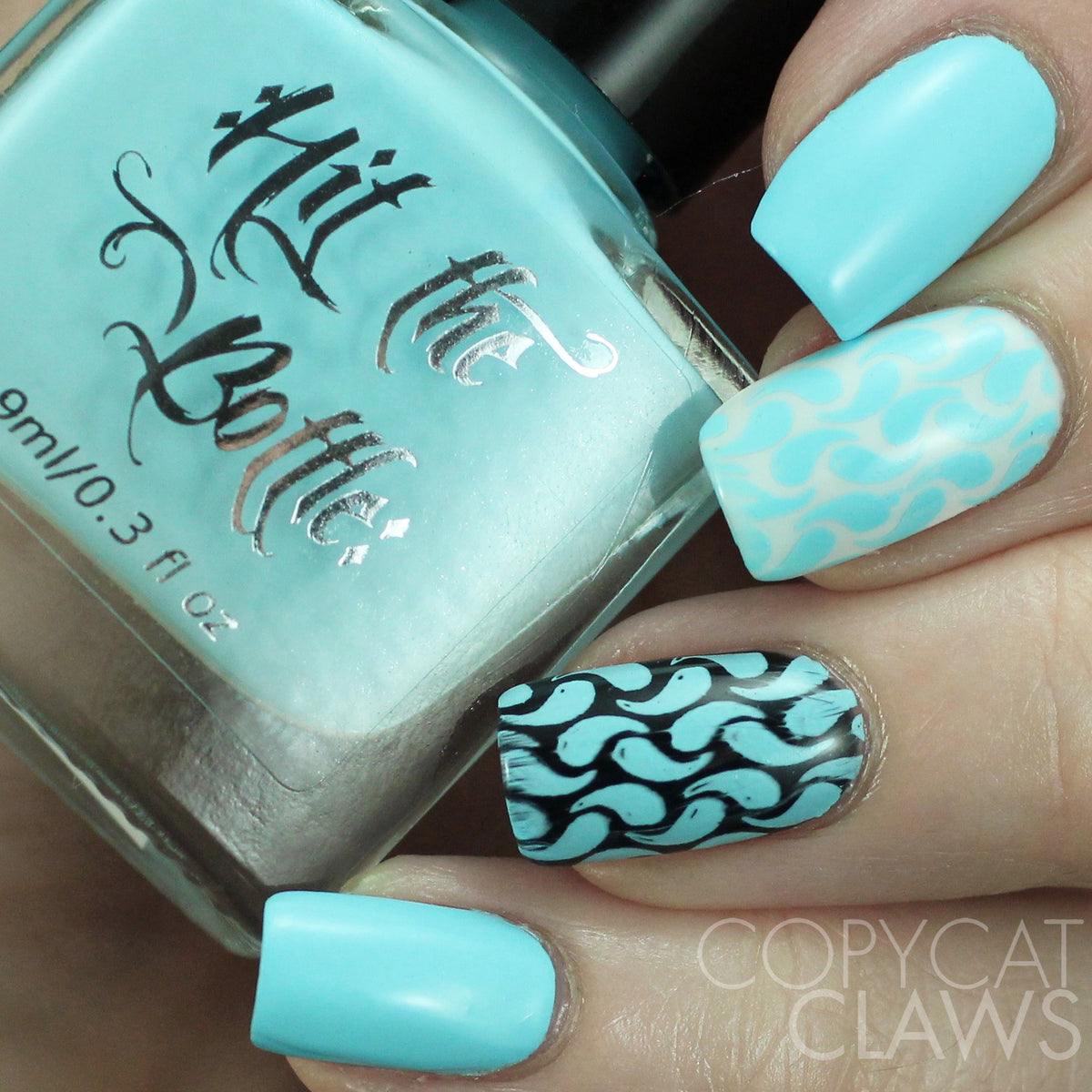 Hit the Bottle &quot;Arctic Cloudberry&quot; Stamping Polish
