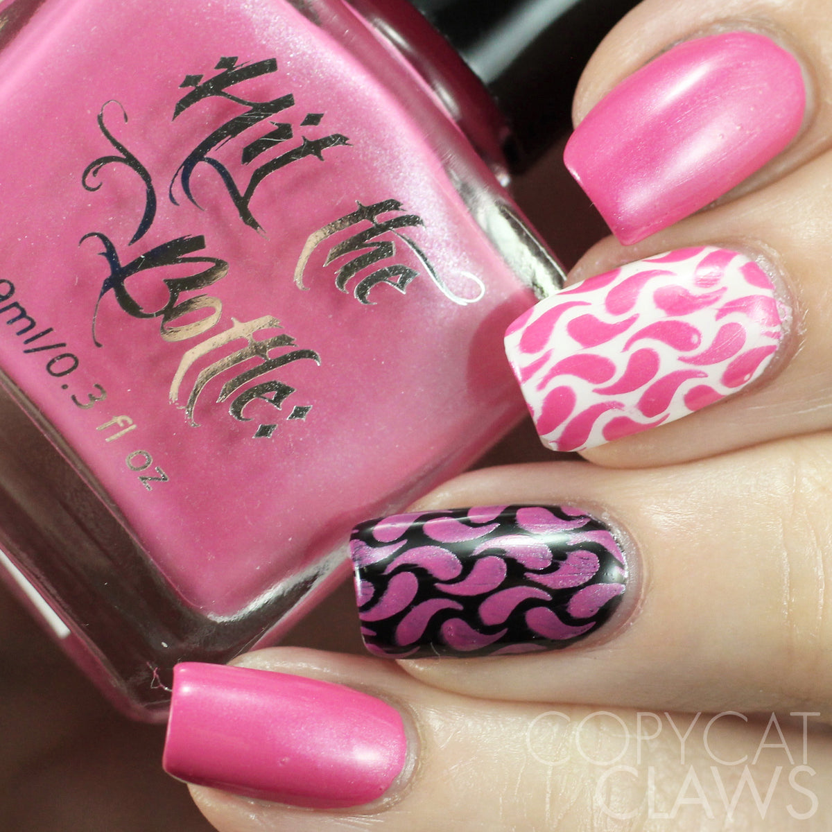 Hit the Bottle "Barbie Doll-Icious" Stamping Polish