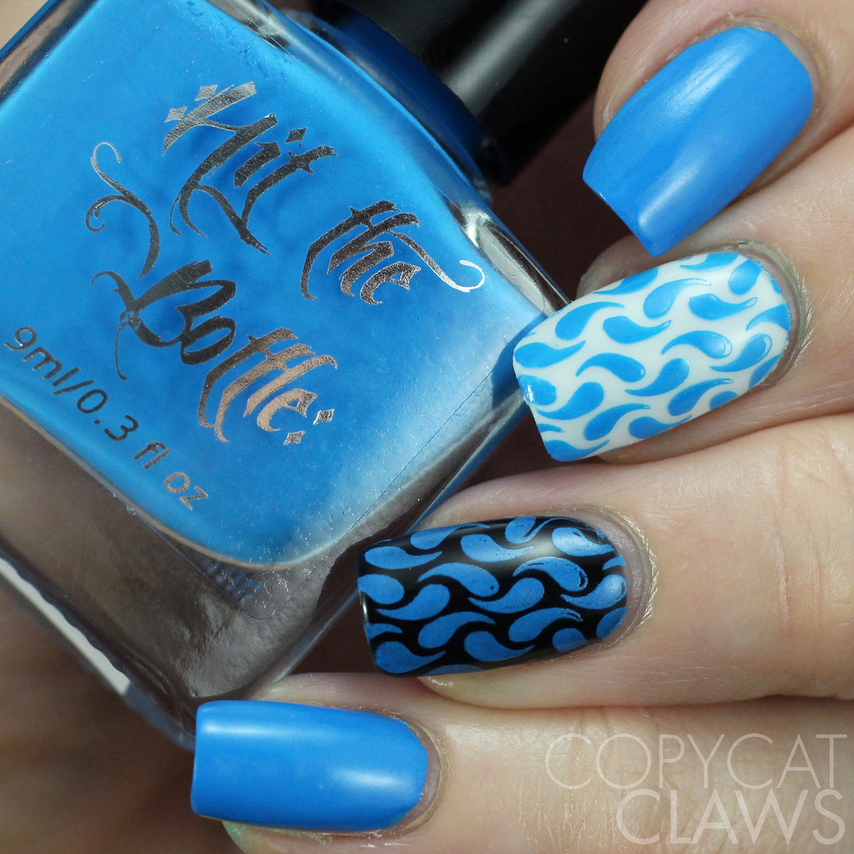 Hit the Bottle "Blutonium" Neon Stamping Polish