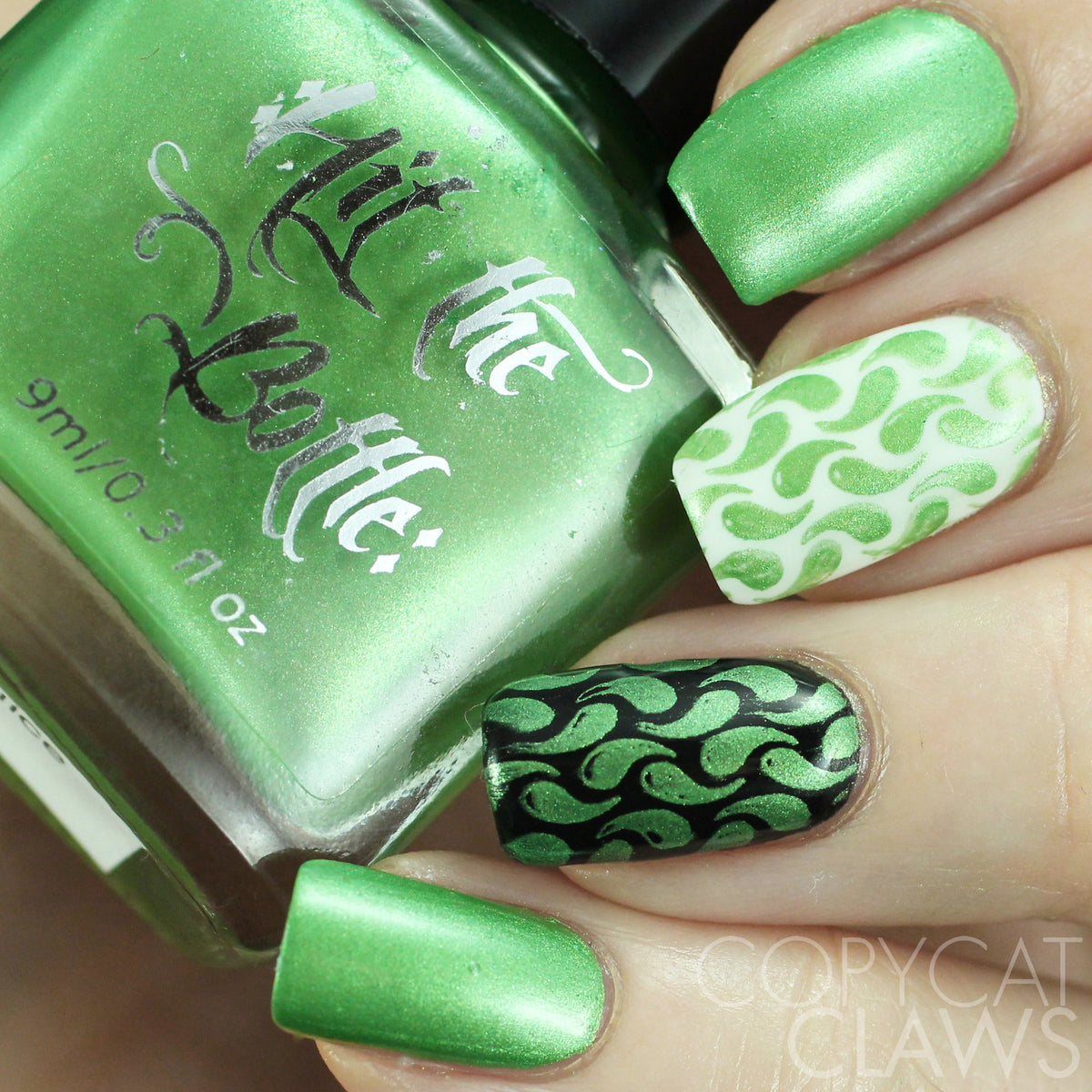 Hit the Bottle "Cactus Juice" Stamping Polish