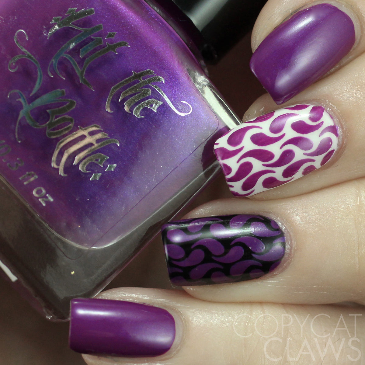 Hit the Bottle &quot;Call a Plumber&quot; Stamping Polish