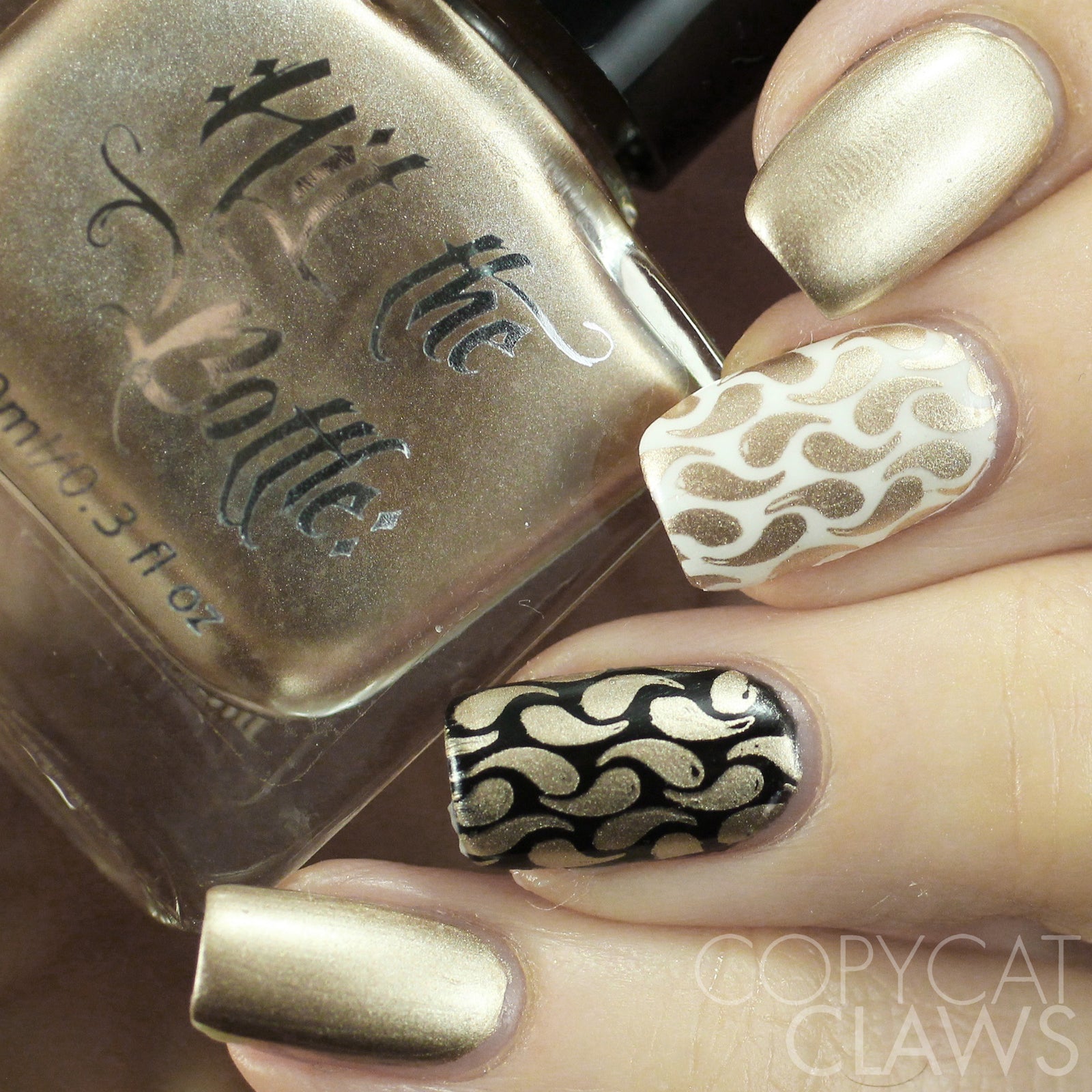 Hit the Bottle "Calypso Gold" Stamping Polish