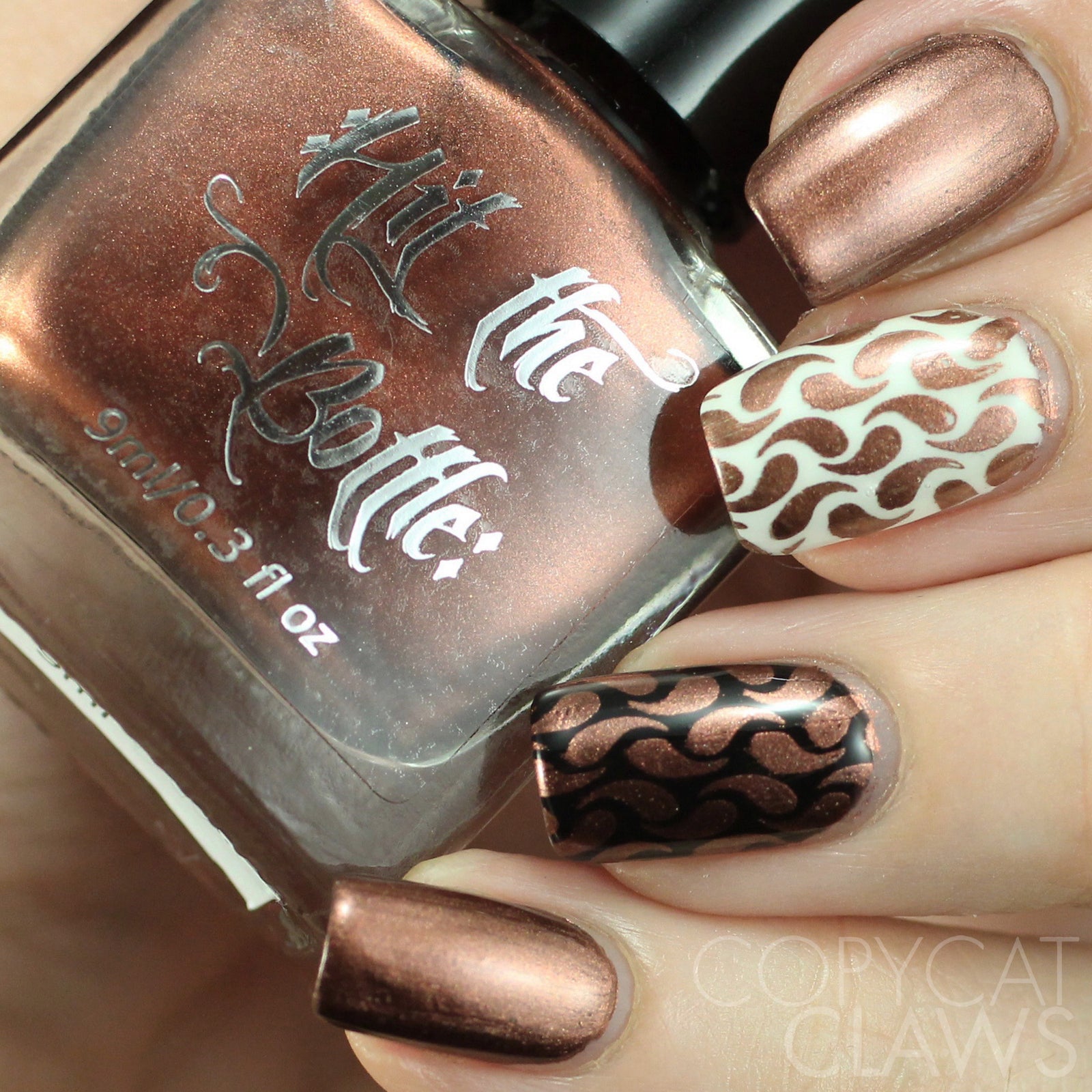 Hit the Bottle "Espresso Martini" Stamping Polish