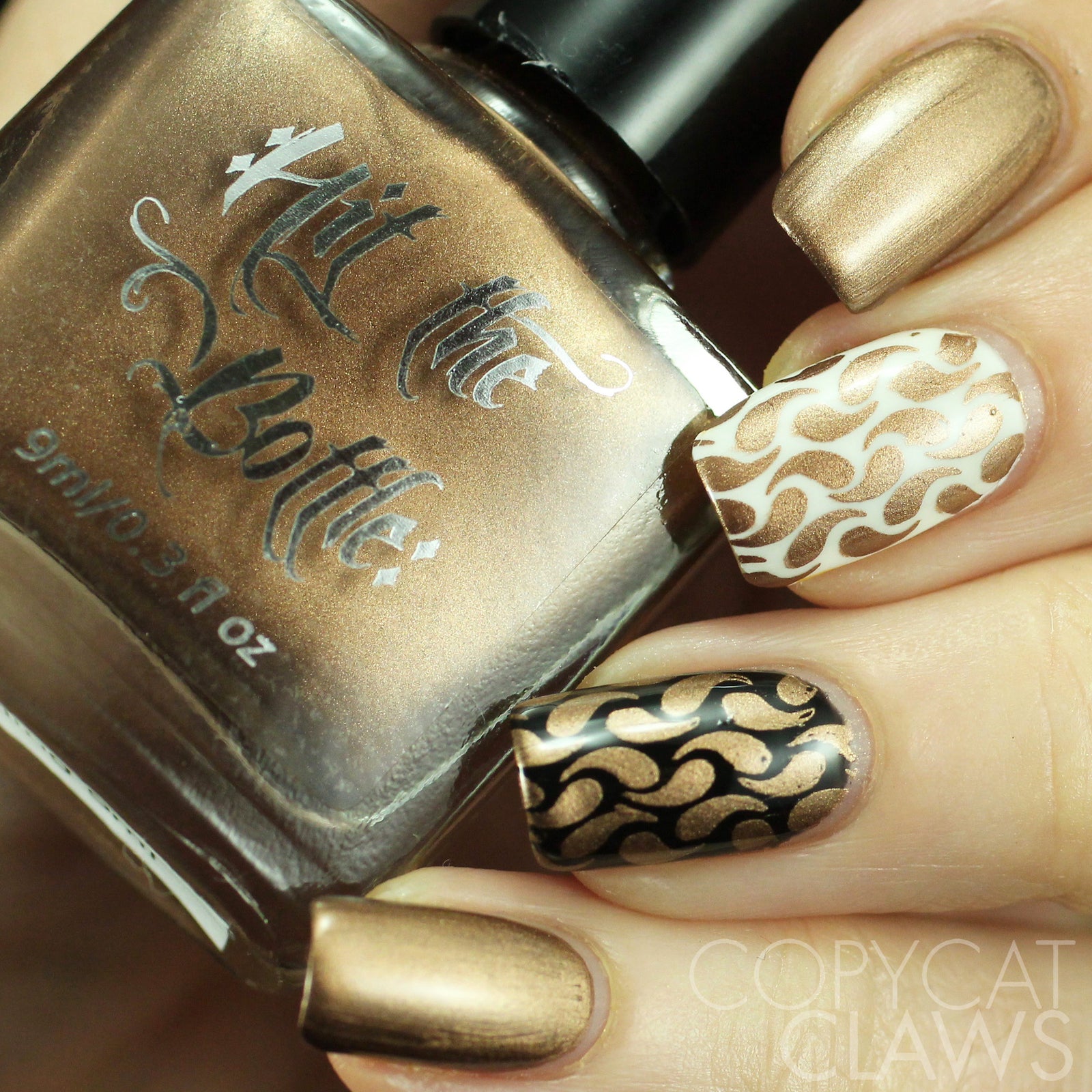Hit the Bottle "Everyday I'm Truffling" Stamping Polish