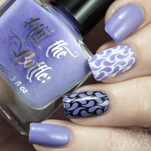 Hit the Bottle "I Lilac it Like That" Stamping Polish