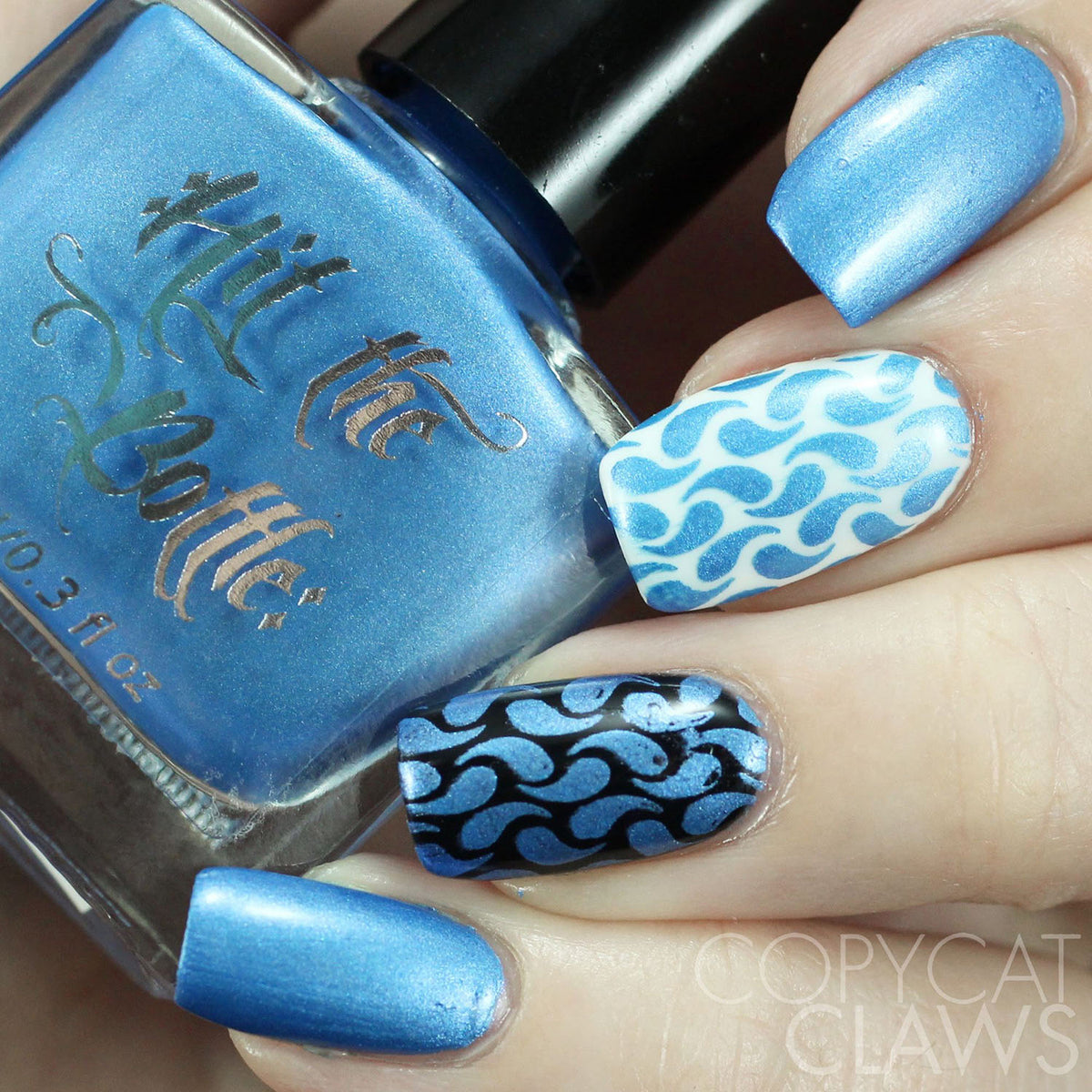 jack frosting chrome stamping polish