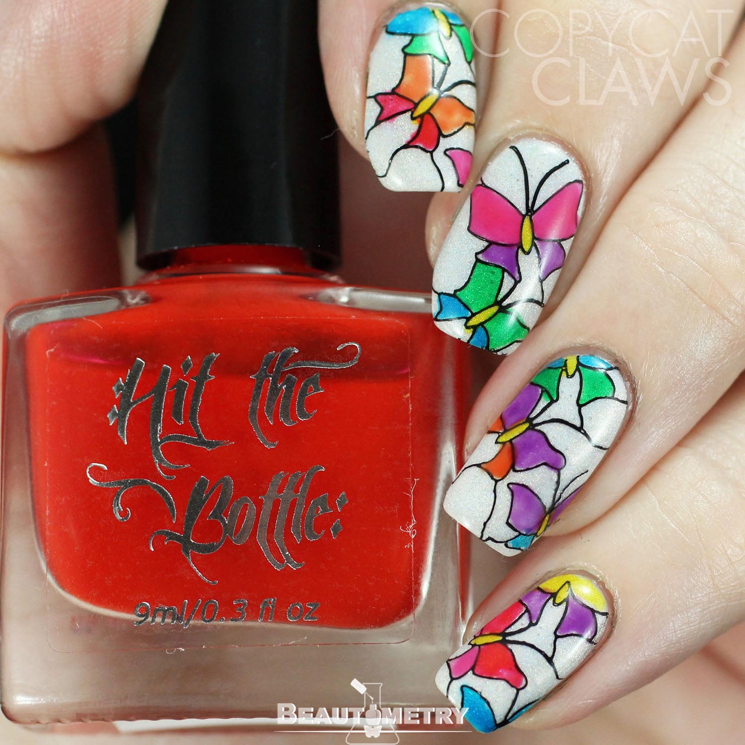 hit the bottle jelly nail polish lead lighting