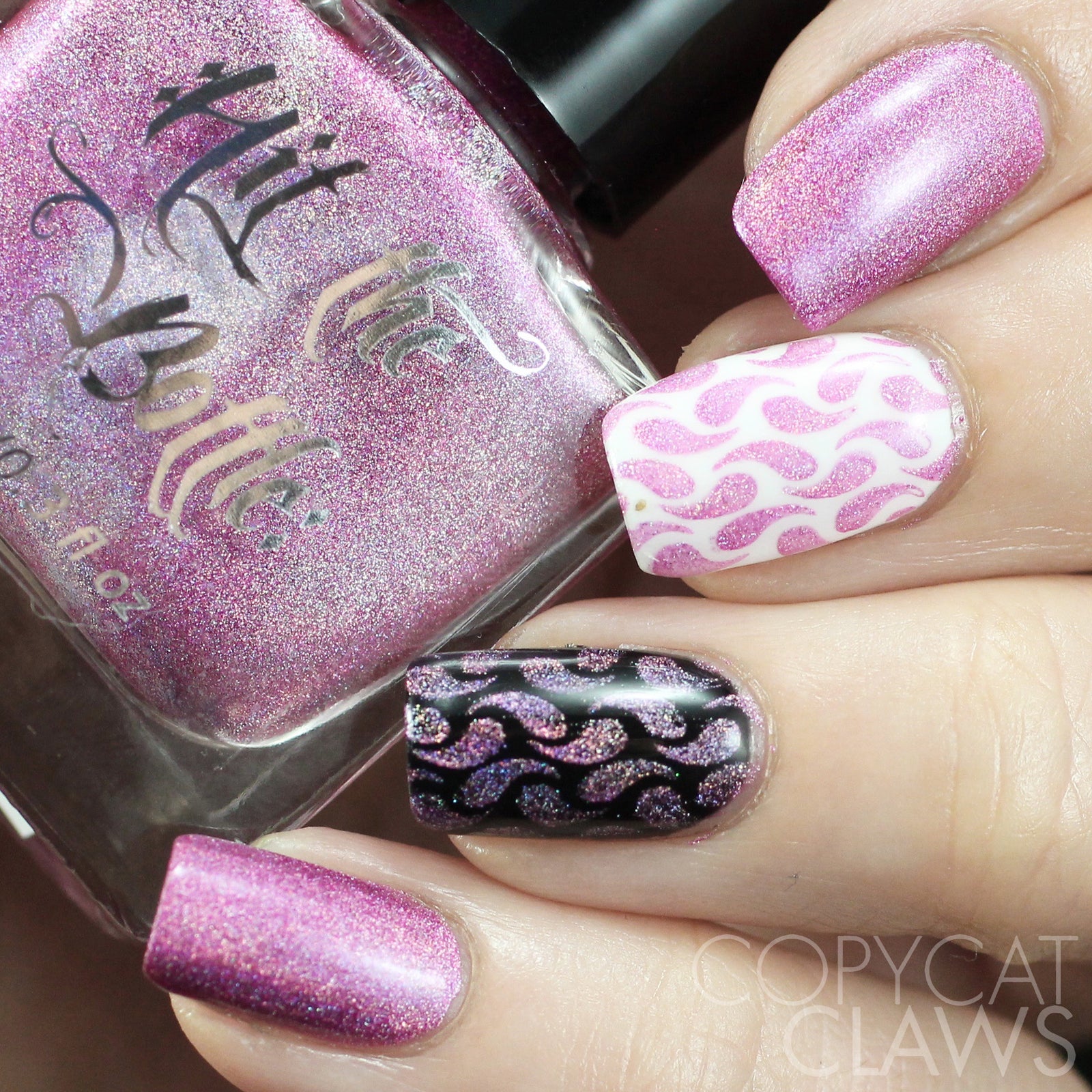 Hit the Bottle "Musk Have the Holo" Stamping Polish