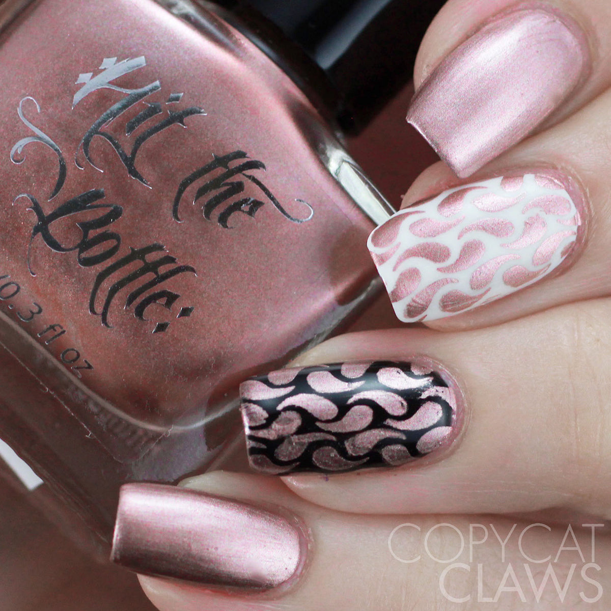 Hit the Bottle &quot;Roseglow Gold&quot; Stamping Polish